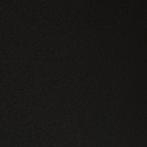 Zwarte stalen trapezium tafelpoot 72 cm (koker 10 x 4)